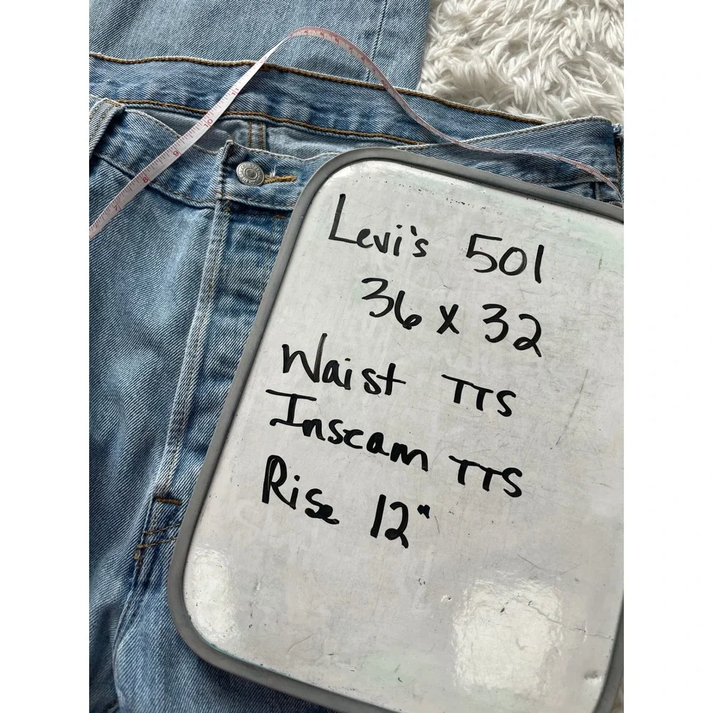 Levi's 501 Original Button Fly Jeans